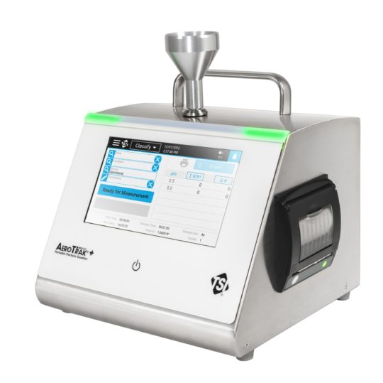 AeroTrak+ A100 Portable_Left Facing
